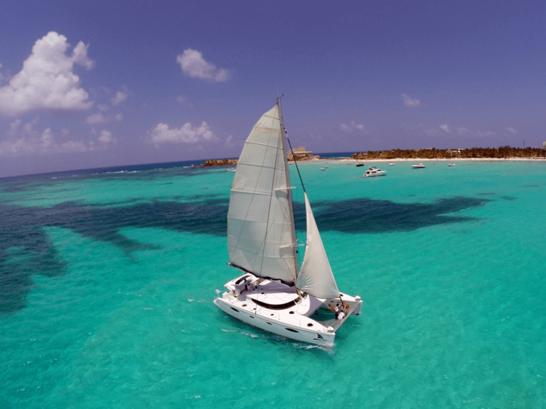 Barco em Isla Mujeres