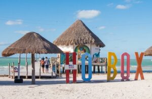 Letras Praia Holbox