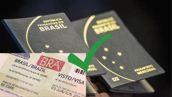 passaporte com visto brasileiro mexico