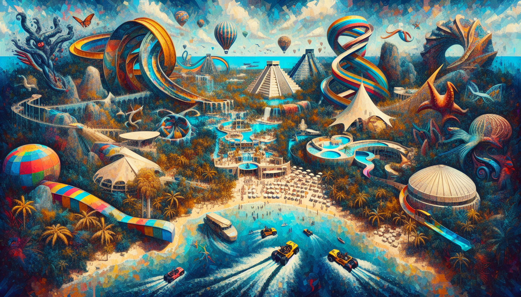 Aventuras Inesquecíveis: Os Parques Temáticos em Cancun