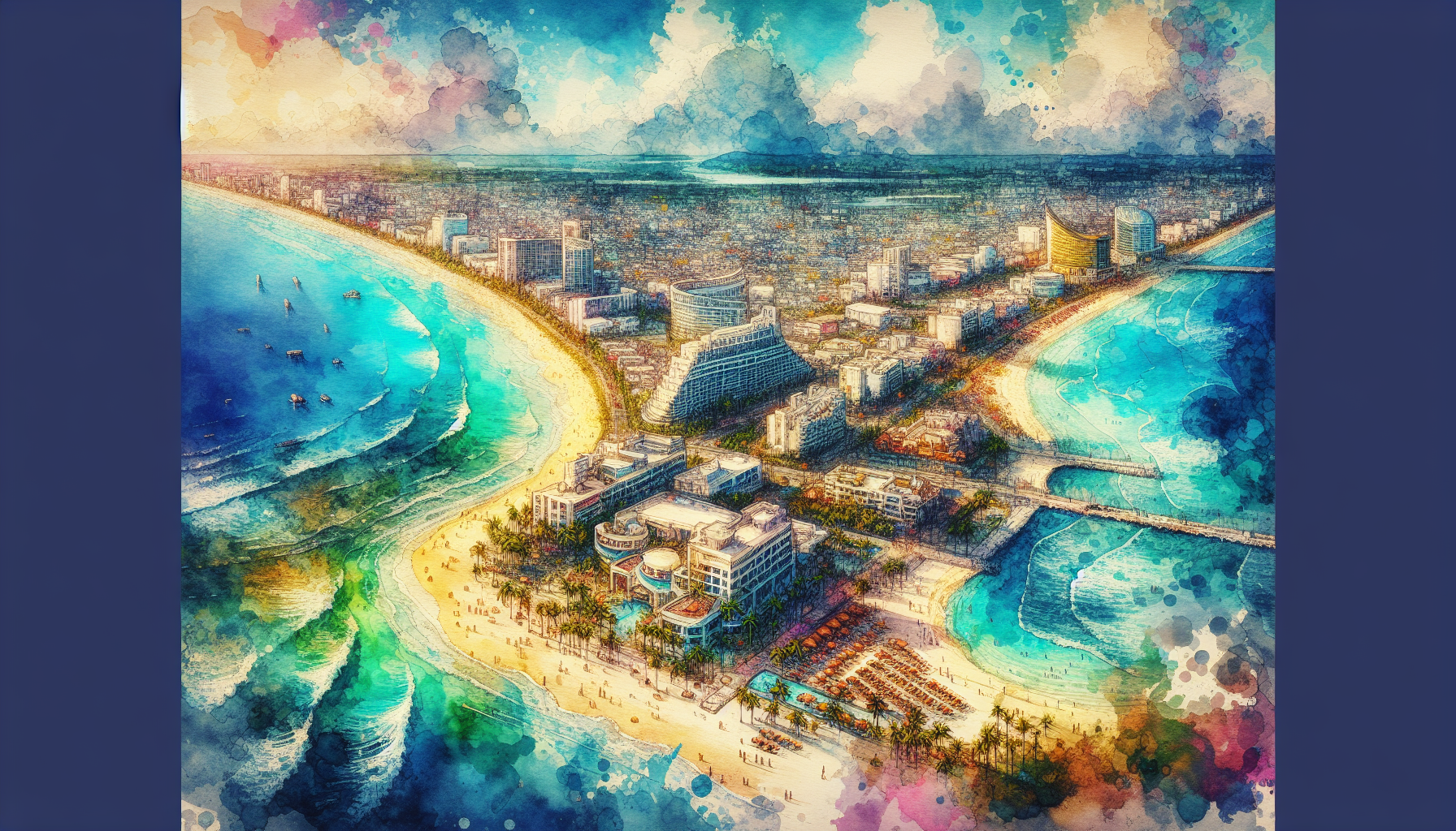 Cancun: Um Paraíso de Praias e Zonas Incríveis