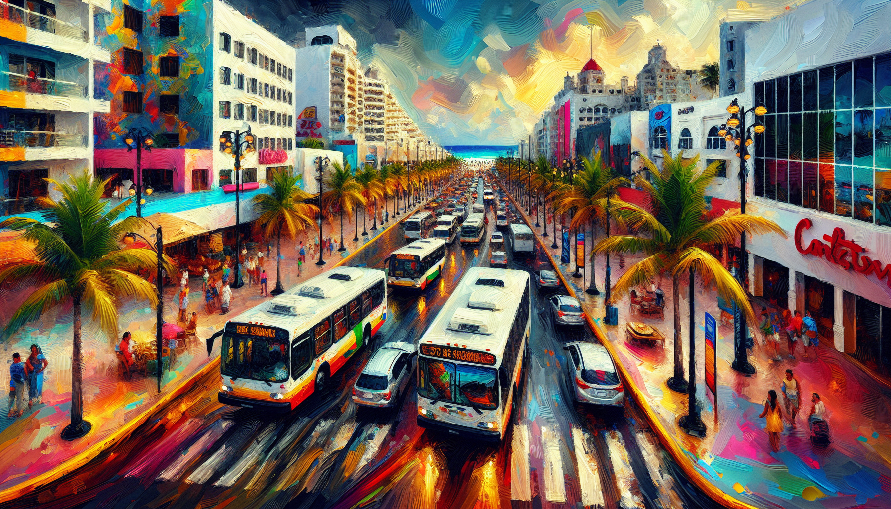 Explorando Cancun: Como Utilizar o Transporte de Ônibus com Facilidade
