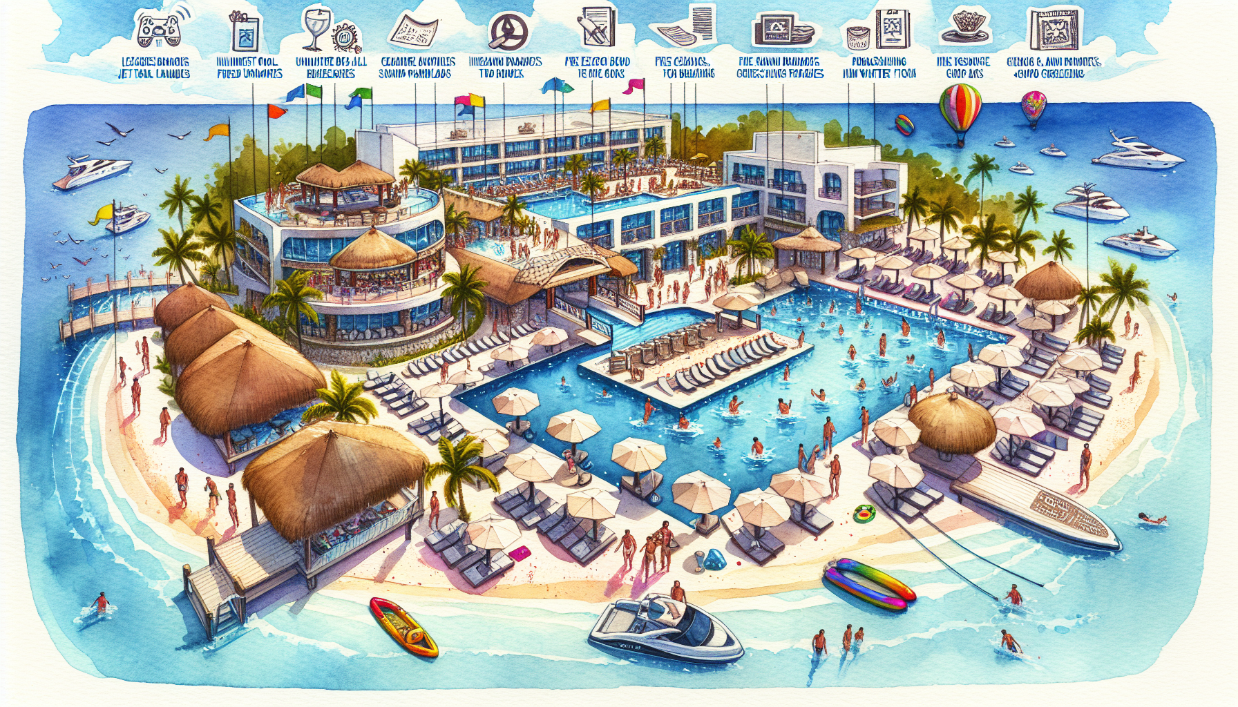 Luxo e Diversão em Cozumel: Um Clube de Praia Inesquecível