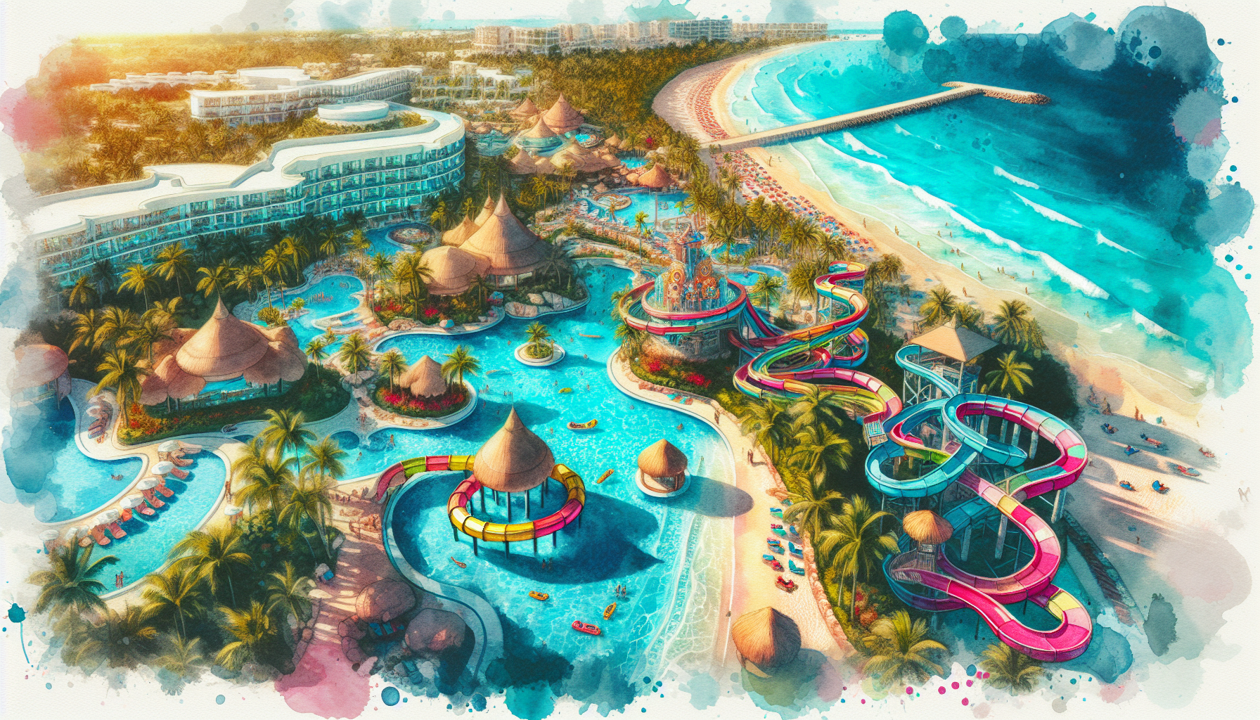 Os Melhores Resorts para Famílias em Cancun