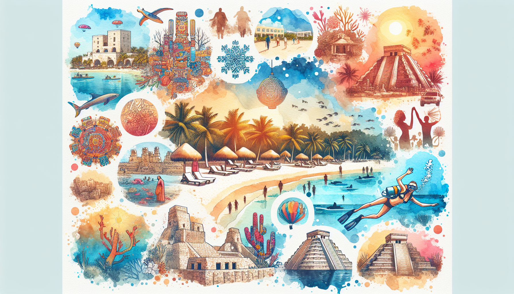 A Magia de Cancun Durante o Inverno: Explore Destinos Imperdíveis