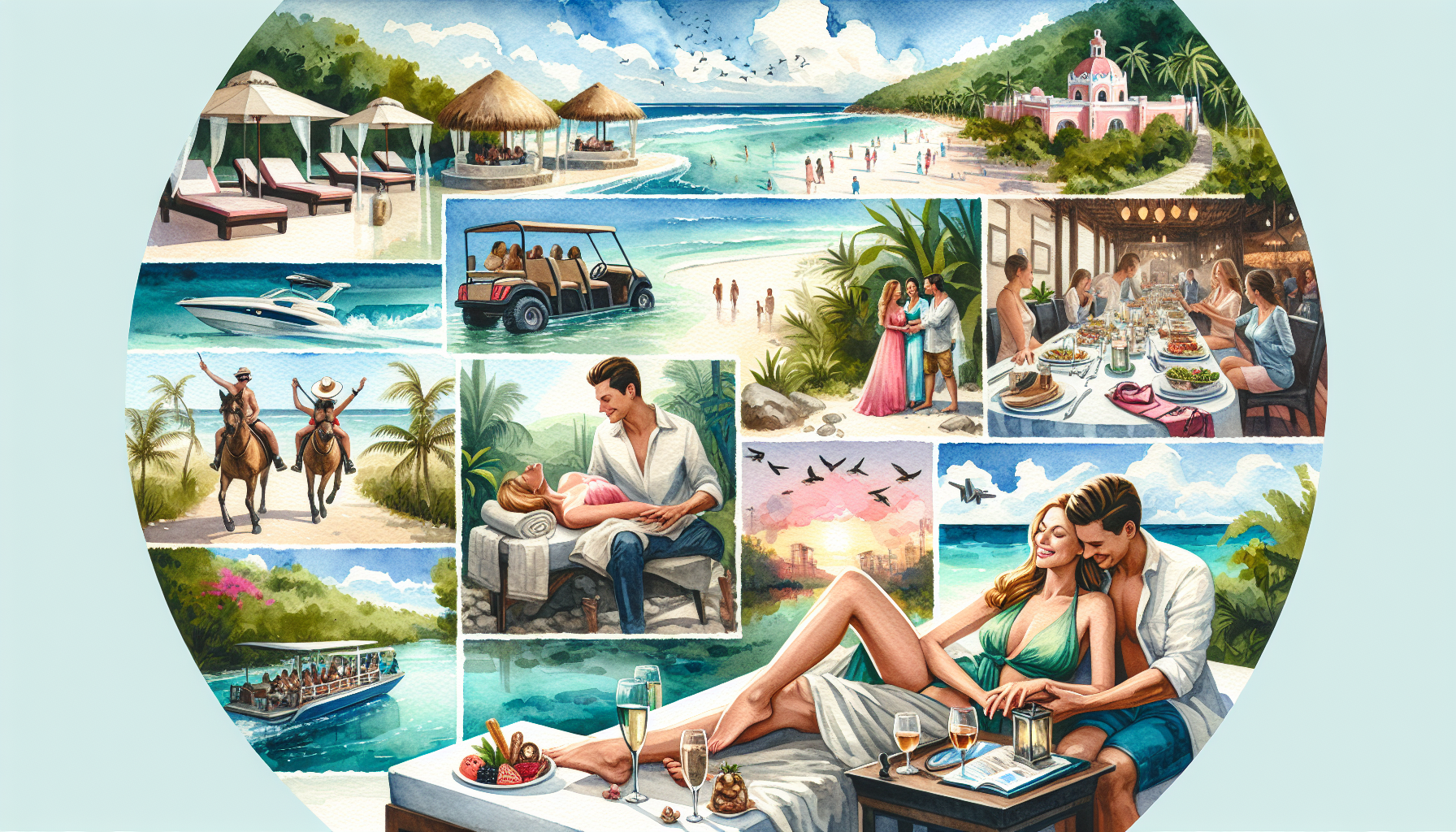 Atividades Românticas em Playa del Carmen para Datas Especiais
