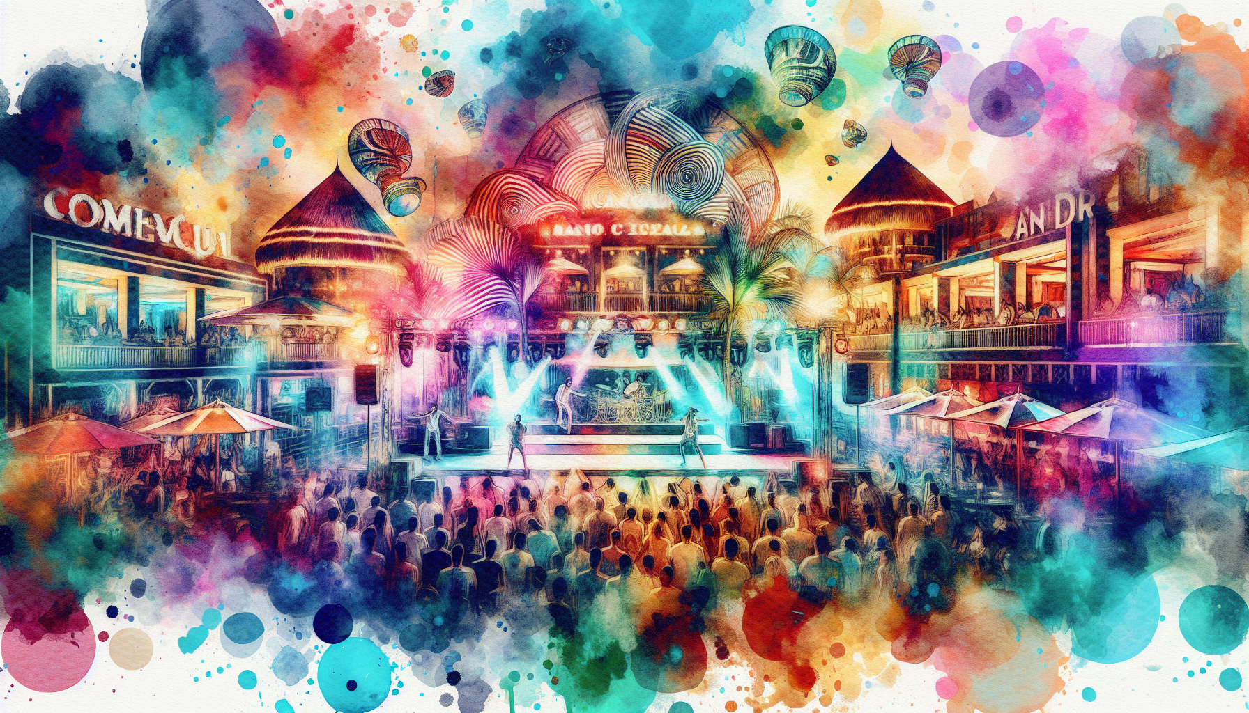 A Magia da Vida Noturna em Cancun: Uma Experiência Imperdível