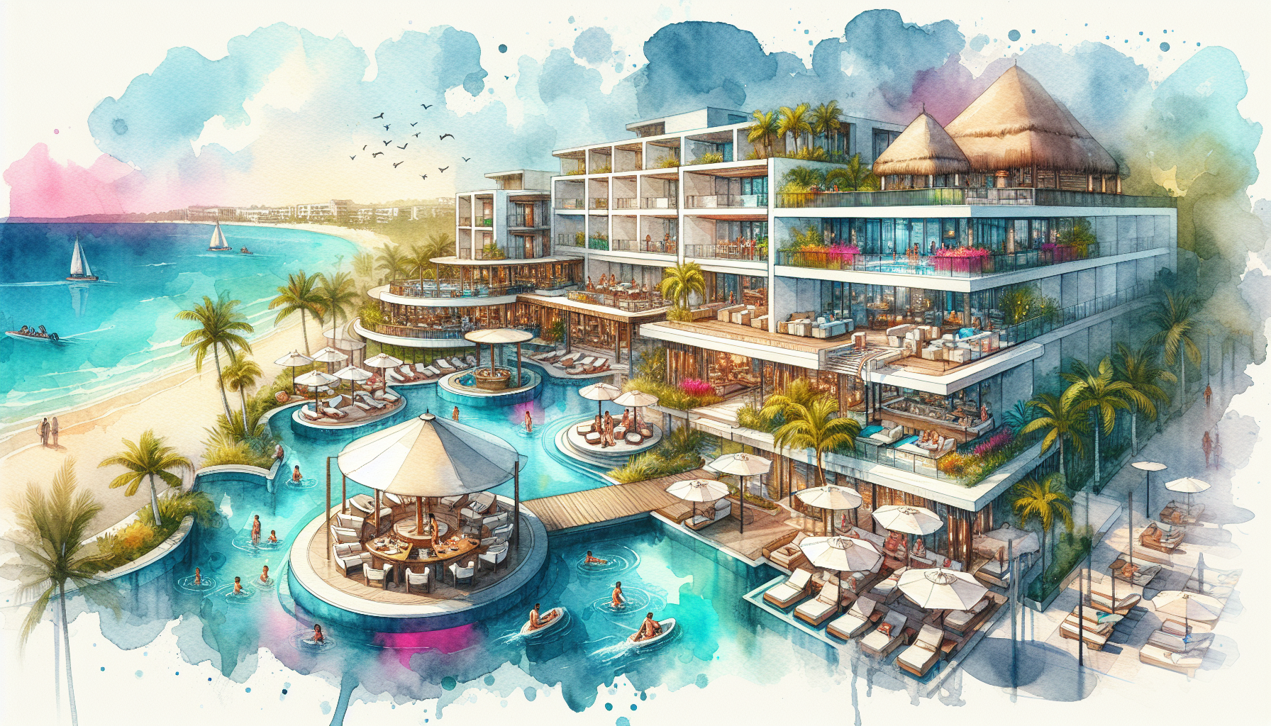 Experiência Única em Resort All-Inclusive: Luxo e Exclusividade em Playa del Carmen