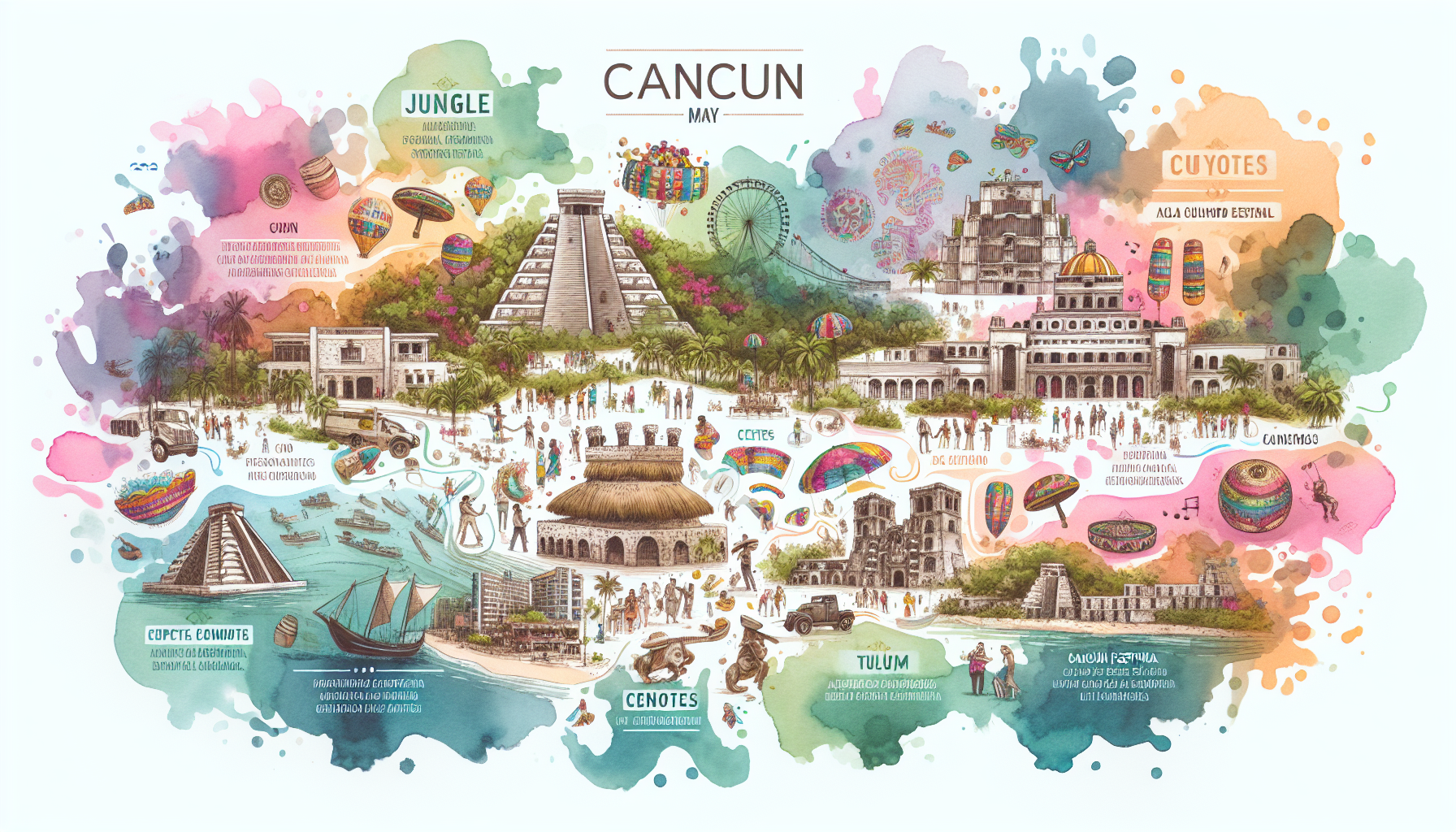 Explorando Maio em Cancun: Cultura, Música e Aventura