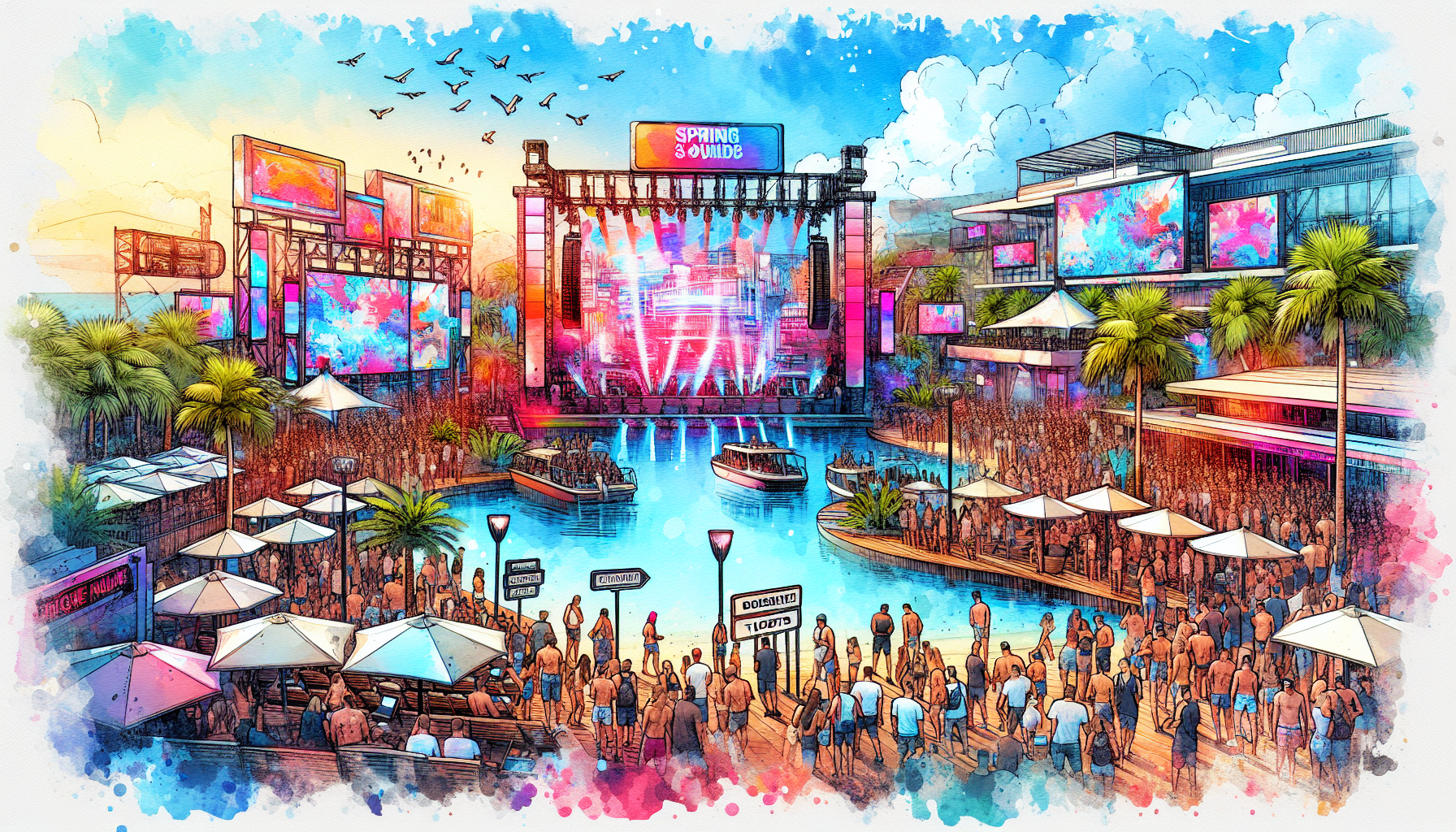Março 2025: O Coração Vibrante das Celebrações do Spring Break