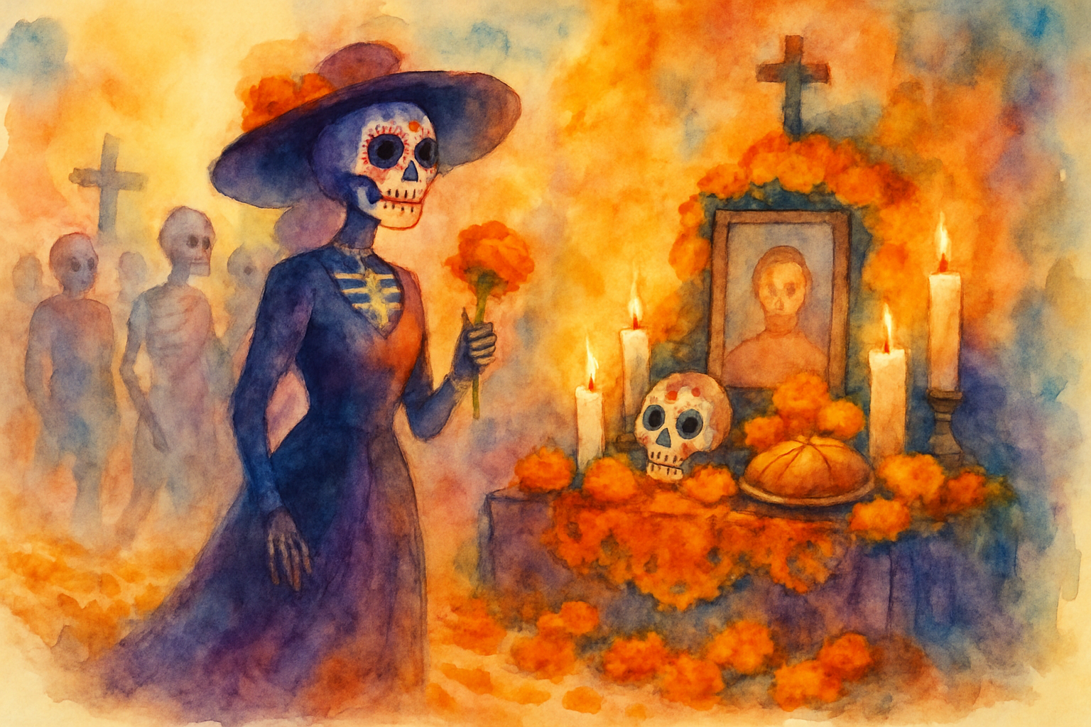 Descubra a Incrível Festa do Dia dos Mortos e Hanal Pixan em Cancun