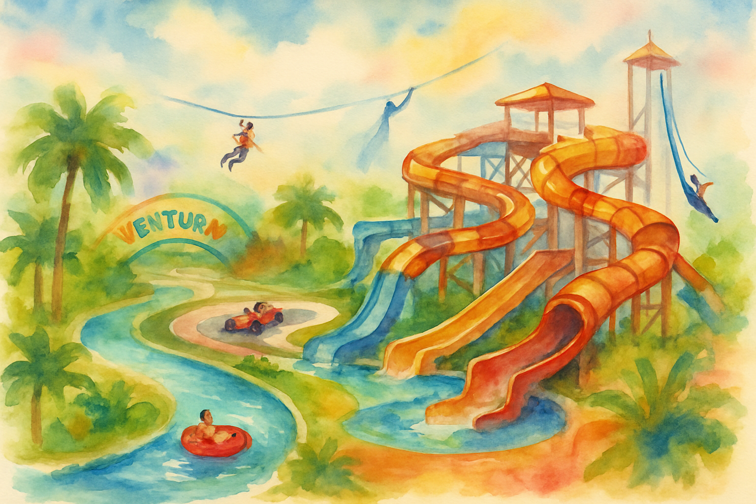 Aventuras Incríveis Esperam por Você no Ventura Park de Cancun