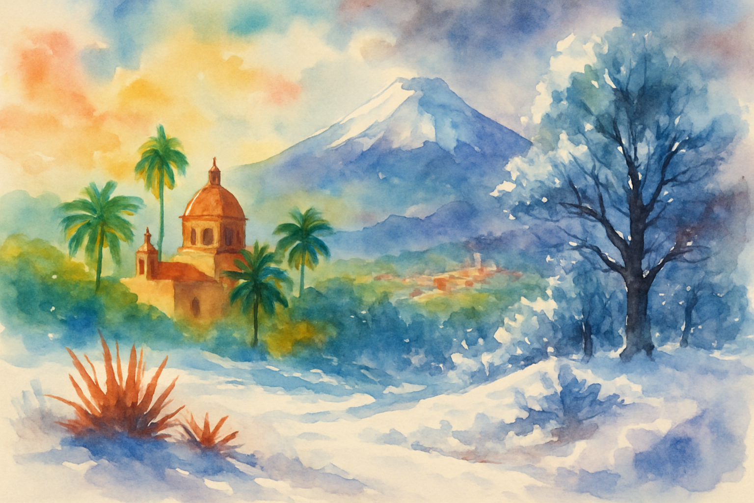 Diversidade Climática no Inverno Mexicano