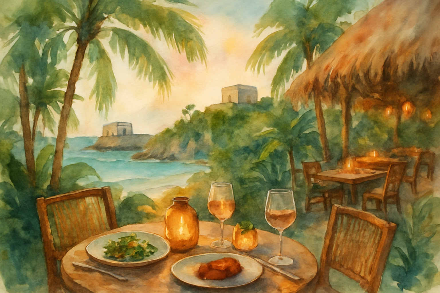 Experiências Gastronômicas em Tulum: O Encontro do Luxo com a Natureza