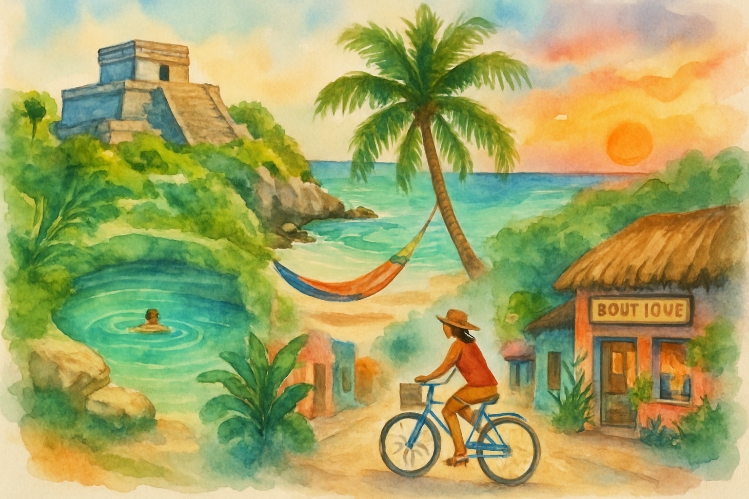 Um Dia em Tulum: Aventura e Cultura em Cada Cantinho