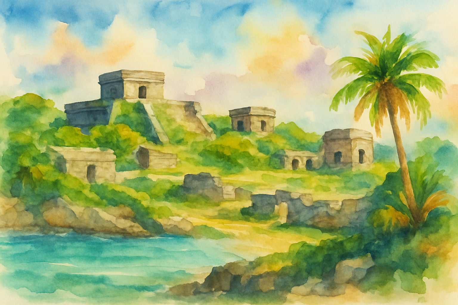 Explorando as Ruínas de Tulum: Patrimônio Maia na Costa do Caribe