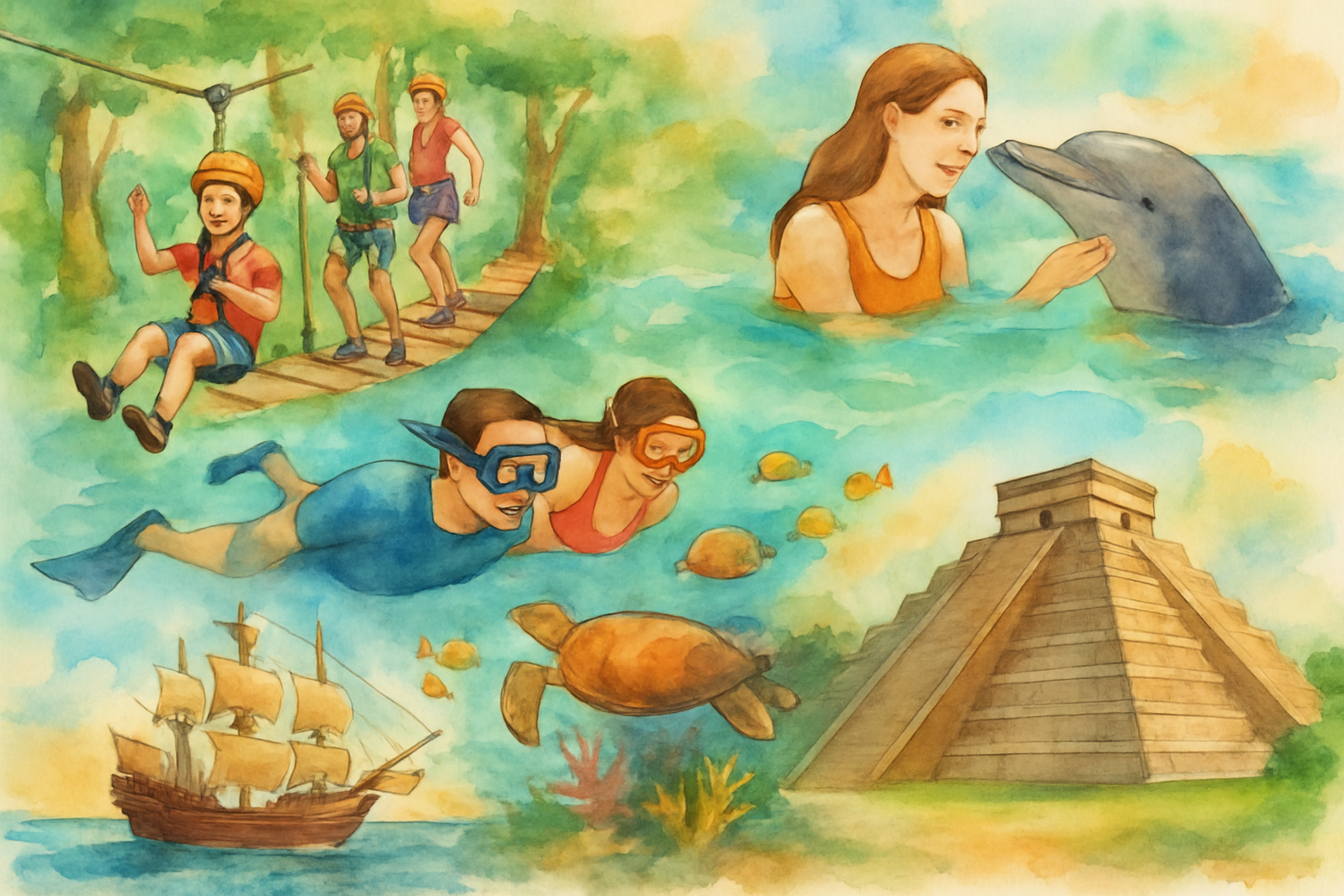 Descubra as Maravilhas de Cancun: Diversão para Toda a Família