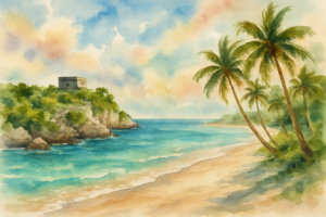 Explorando as Encantadoras Praias de Tulum