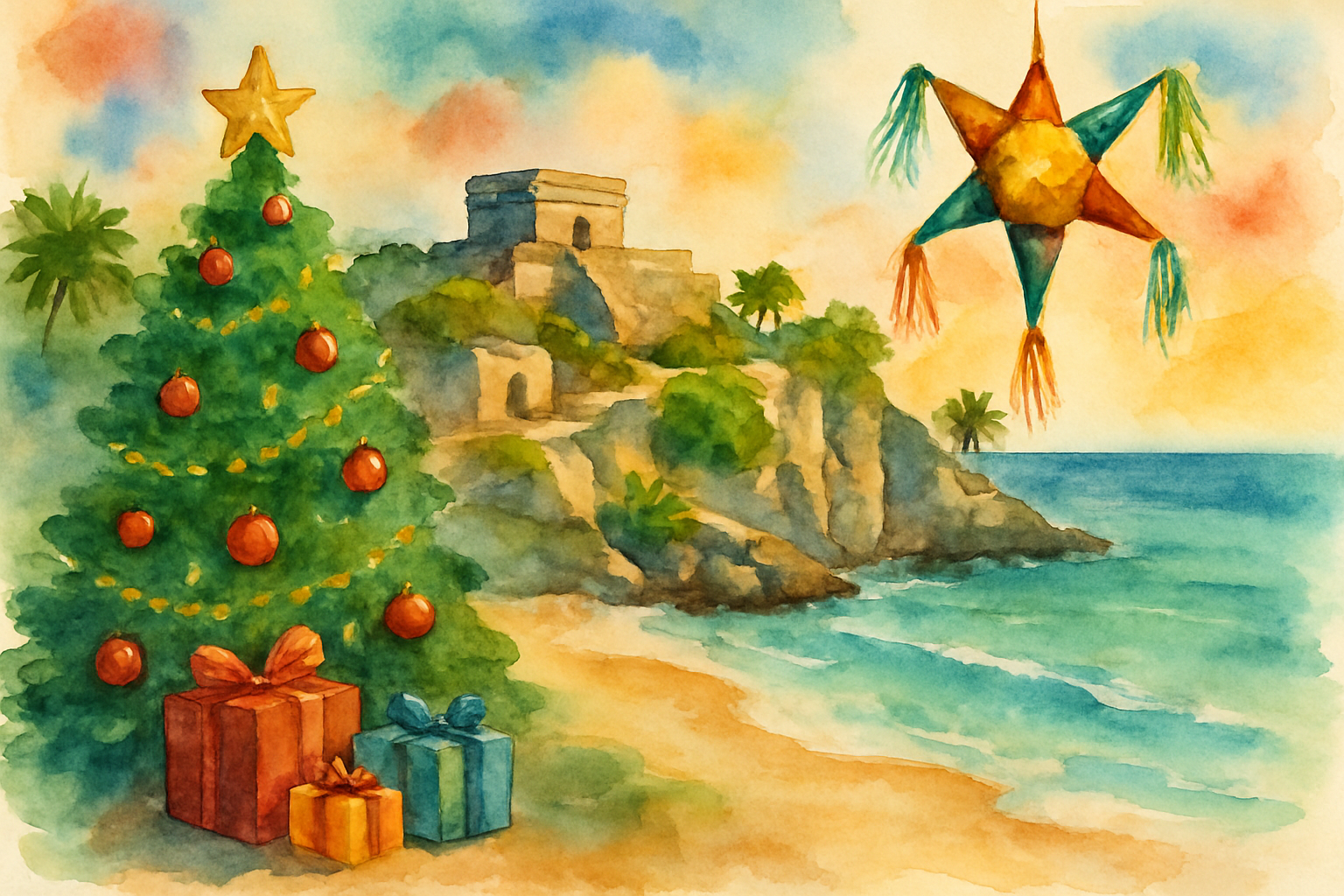 Uma Celebração de Natal Inesquecível em Tulum, México