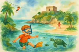 Atividades Imperdíveis para Crianças em Tulum