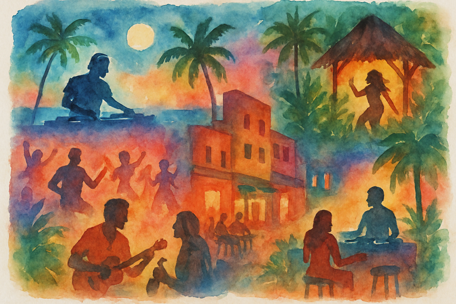 Explorando a Vida Noturna de Tulum: Festas, Música e Diversão