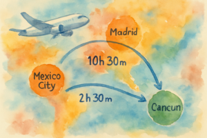 Tempos de Voo para Cancun: O Guia Definitivo
